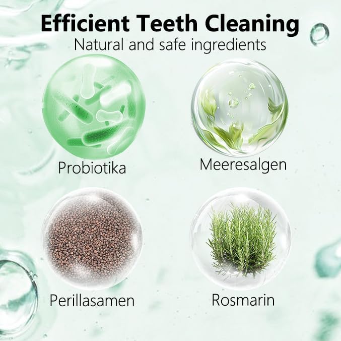 Dog Teeth Cleaning Powder 150g, Dog Breath Freshener, Effectively removes Tartar and Bad Breath, inhibits Plaque, Suitable for Dogs and Cats' Teeth Care Powder