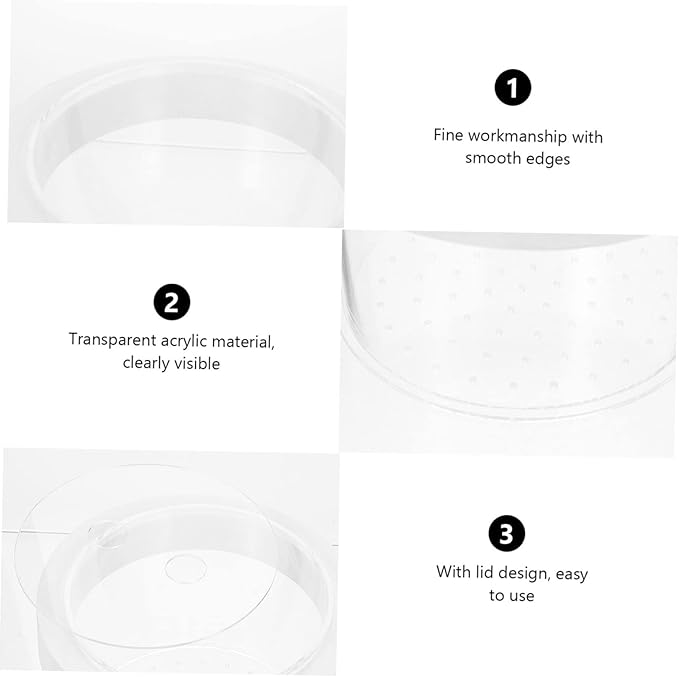BESPORTBLE Floating Aquarium Breed Box Acrylic Fish Tank Hatchery with Design for Fish Observation Easy to Use and Adaptable