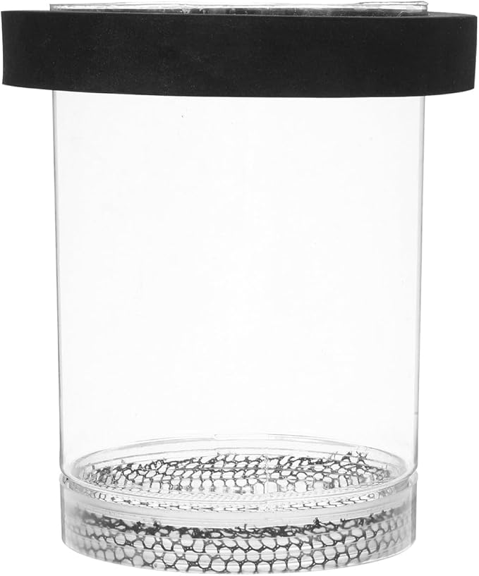 Floating Fish Breeder Box with Transparent Cover Aquarium Breeding Container for Guppies Protects Newborn Fry from Predators Improves Survival Rate for Fish Tanks
