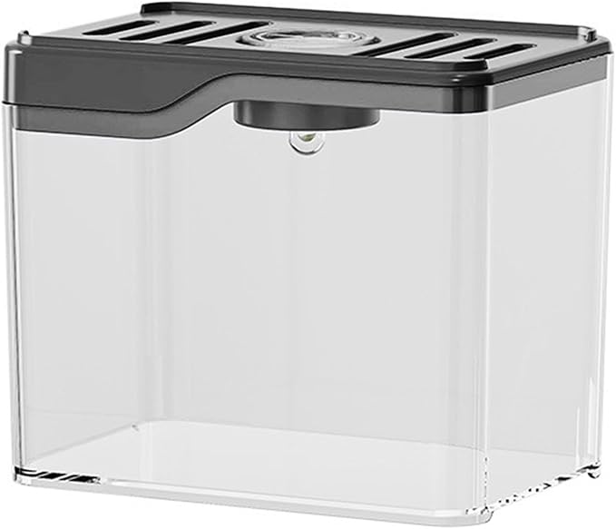 Small Fish Tank,Aquarium Breeding Box-Plastic Breeder Box for Fish Tank,Aquarium Starter Kit with LED Lighting for Baby Shrimp,Betta,Clownfish,Guppy,Lid Included(0.5 Gallons)