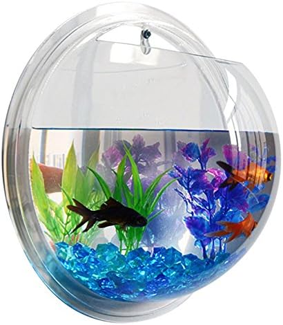 Fish Bubble - Deluxe Acrylic Wall Mounted Fish Tank w/Bonuses