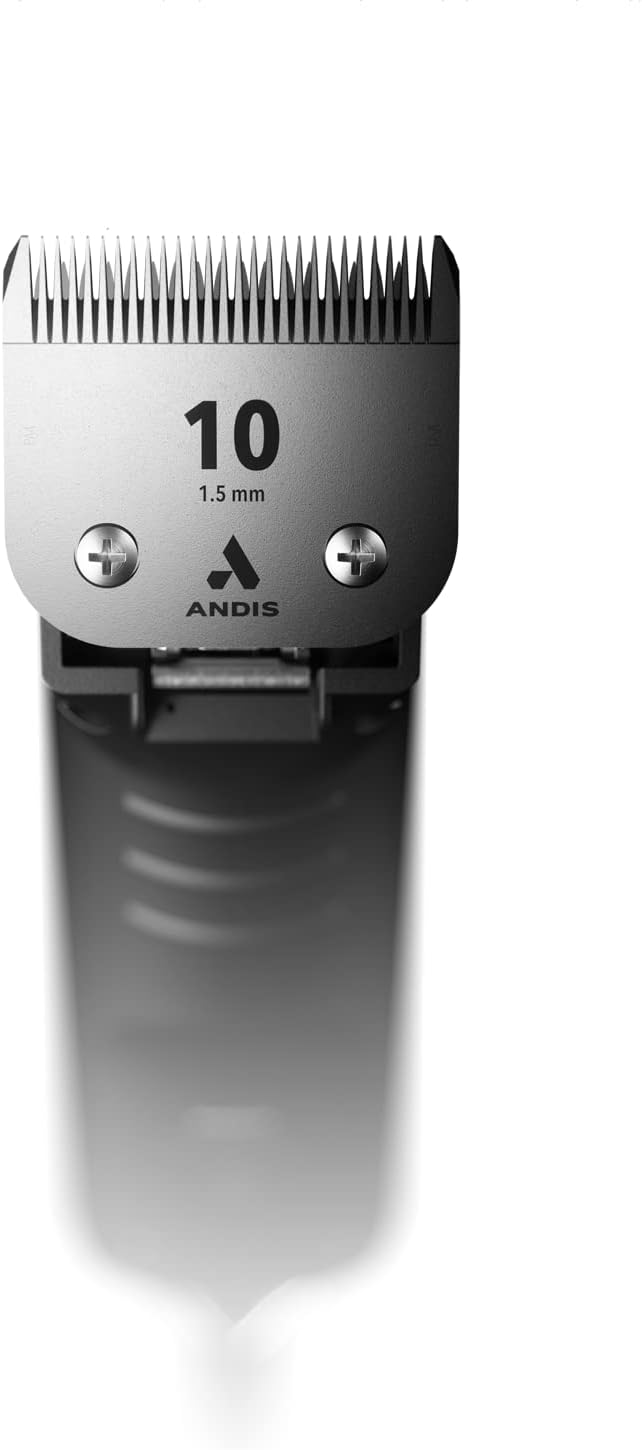 Andis 24675 UltraEdge 2-Speed Detachable Blade Pet/Dog Clipper – Runs Cool & Quiet, Designed with Two-Speed Rotary Motor & Shatter-Proof Housing - for All Coats & Breeds - 120 Volts, Black