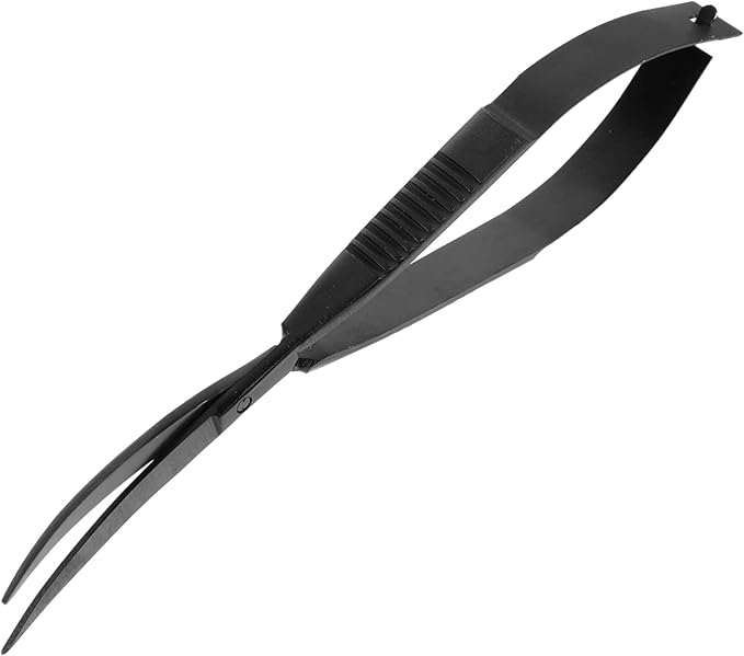Mipcase 2pcs Home Terrarium Scissors Aquatic Plant Trimmer for Aquariums Resistant Spring Scissors for Easy Plant Maintenance for Tanks
