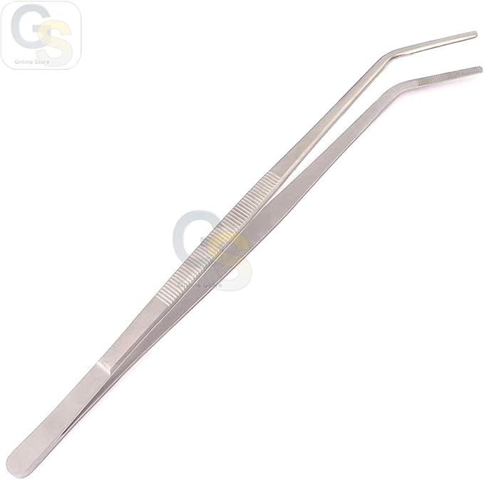 Stainless Steel Aquarium Fish Tank Plant AQUASCAPE Scissors Spatula Tweezers Tool Set (5 Tool Combo) By G.S ONLINE STORE