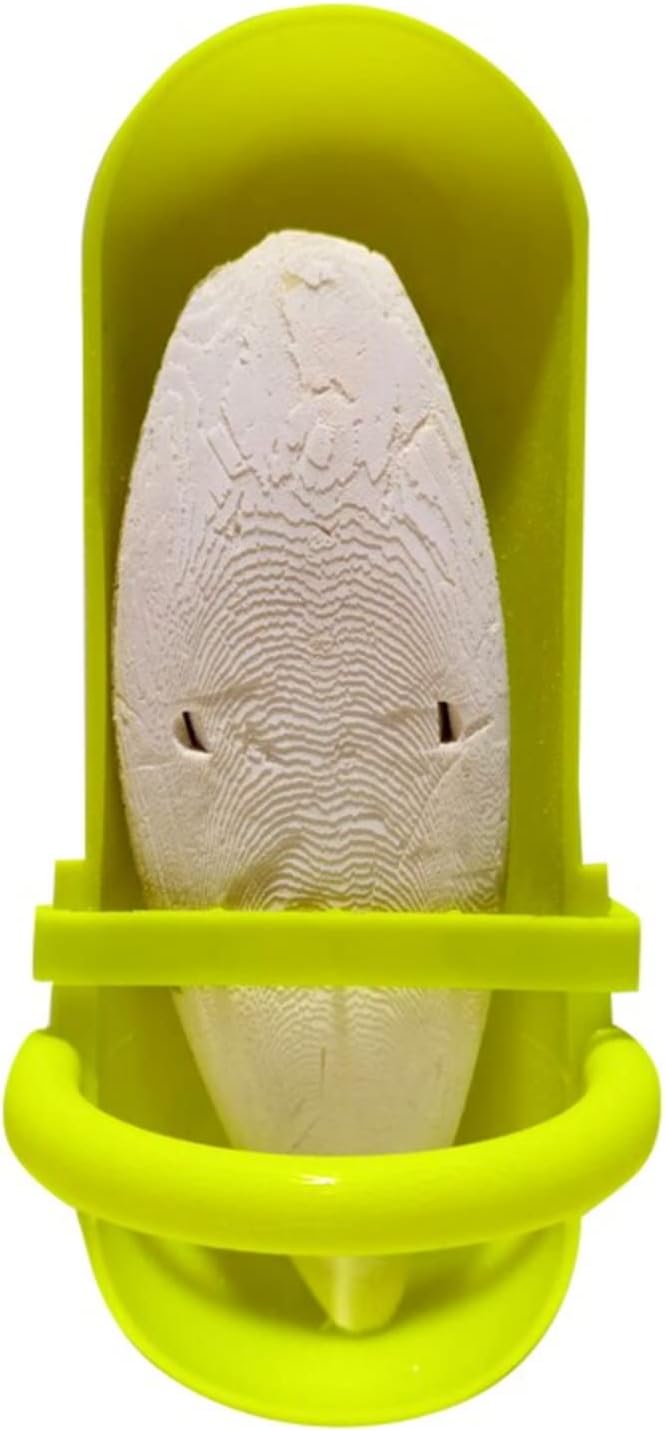 Bird Feeding Cup Rack Plastic Cuttlebone Holder Bird Cage Storage Bowl Stand Parrot Food Holder for Budgies Parakeet Cockatiel Conure Lovebird Color Randomly (with Cuttlebone)