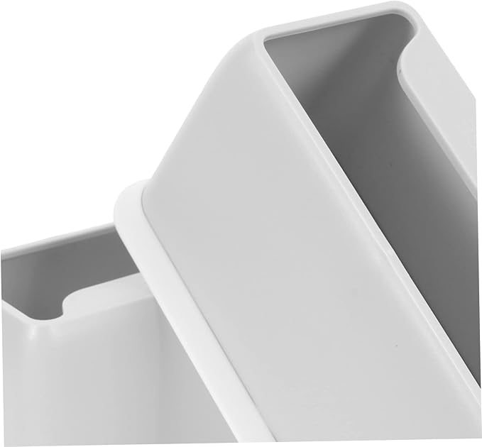 Mikikit 2pcs Convenient Cat Litter Scooper Holders Base Organizes Indoor Litter Area Easy Disposal of Waste Grey Design