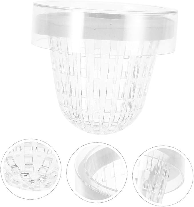 HEMOTON 2pcs Aquarium Fish Breeding Box Isolation Hatchery for Guppies Floating Design Easy Installation Versatile for Fish Tank