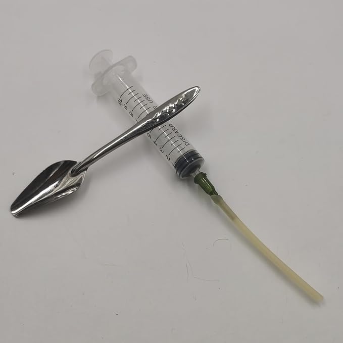 ZCZQC 6PCS Parrot Feeding Tools Food Grade Soft Silicone Feeding Syringe for Feeding Milk or Medication to Baby Birds and Sick Birds Milk Spoon Feeder Feeding Syringe Large Needle Milk Cup 100ml