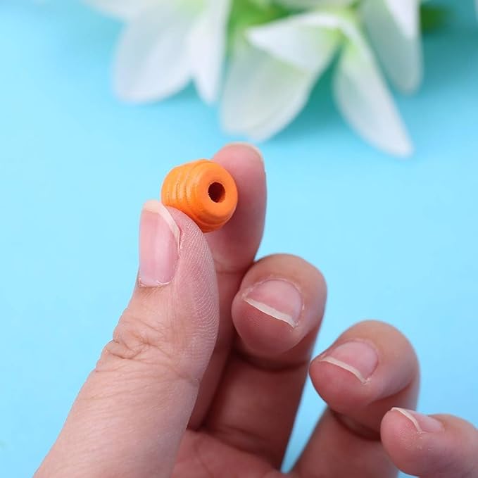 50Pcs/Bag Colour Wooden Bird Parrot Bite Multipurpose Colorful DIY Beads Decoration Accessories Pet Supplies