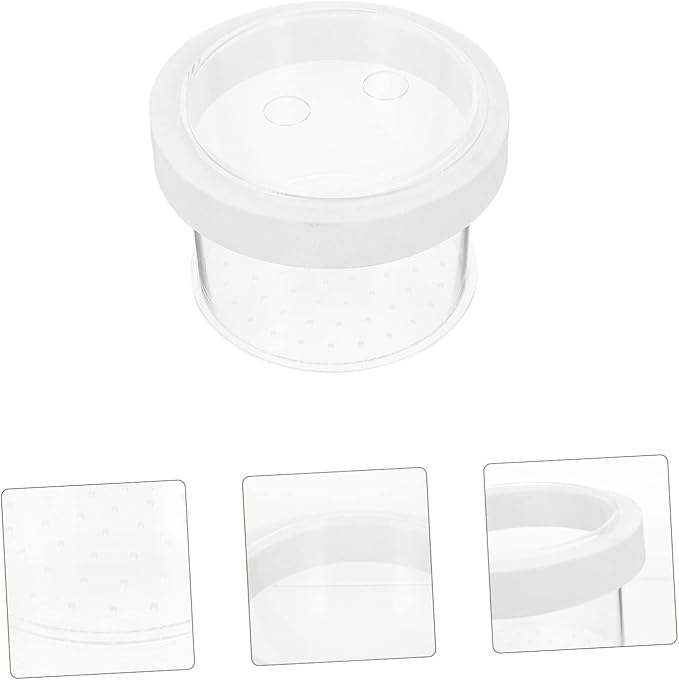 Didiseaon 3pcs Floating Acrylic Fish Breeding Box Fish Tank Isolation Container for Small Easy to Remove Water Quality Friendly Cover