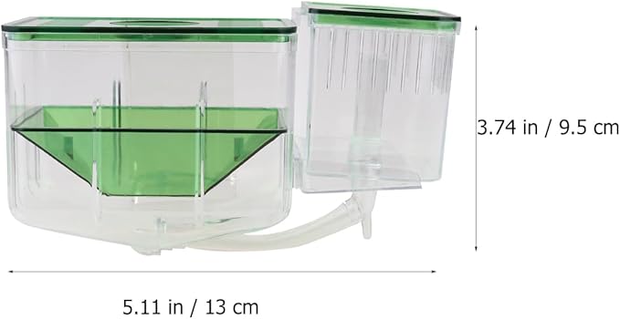 balacoo 3pcs Fish Breeding Box: Hanging Fish Isolated Box Aquarium Breeding Tank Brine Shrimp Incubator Nursery Tank Betta Box