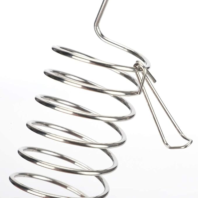 2PCS Bird Food Holder, Feeder Food Basket Tool Vegetable Fruit Feeder Stainless Steel Parrot Hanging Stainless Steel Cage Accessories for Parakeet Cockatiel