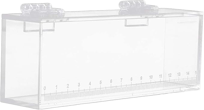 Fish Watching Case - Acrylic Hatchery Incubator & Observation Box for Small Fish Breeding Tanks, Photo Box, L