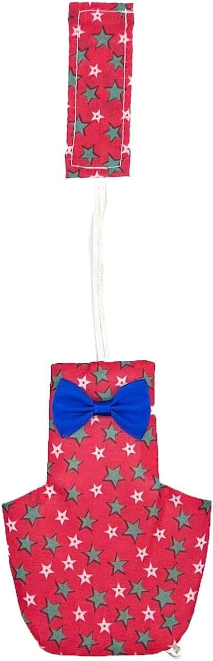 Star Diapers for Parrots Fashionable Avian Accessories Parrot Clothes for Birds 3 PCS