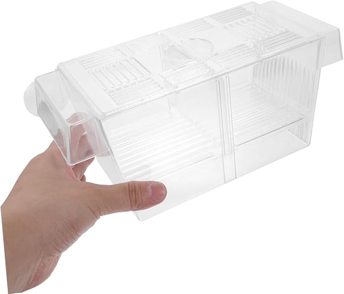 2pcs Fish Breeder Hatchery Box Cups Incubator for Fish Easy to Clean Safe and Reusable Breeding for Aquariums
