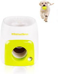JITUIHOM Automatic Dog Ball Launcher, Rechargeable Dog Toy,with 2.5in EPTU Balls for Medium to Large Dogs, Interactive Dog Fetch Toy for Mental & Physical Exercise
