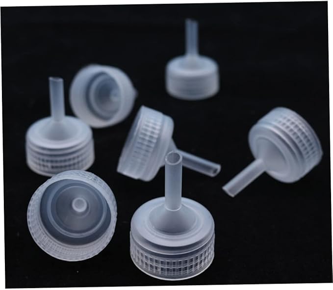 Didiseaon 40pcs Shrimp Hatching Caps for Fish Tank Practical Incubator for Aquarium Easy to Install and Beverage Bottles for Shrimp Breeding