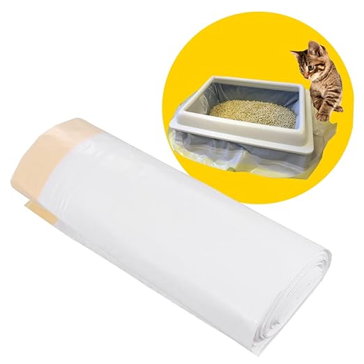 7pcs Cat Litter Bag Thickened Waste Bags for Cat Litter Box Cleaning Supplies for Easy Cleanup and Travel