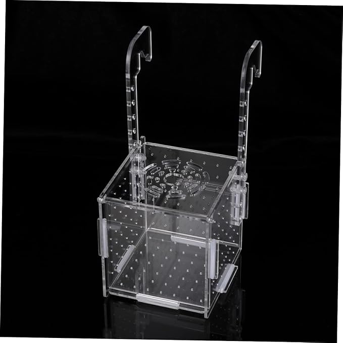 2pcs Transparent Fish Tank Breeding Isolation for Protecting Fish and Ensuring Water Aquariums