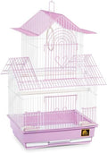 Bird Cage Spacious & Durable - Natural Wood Accents - Comfortable Habitat for Parakeets & Canaries