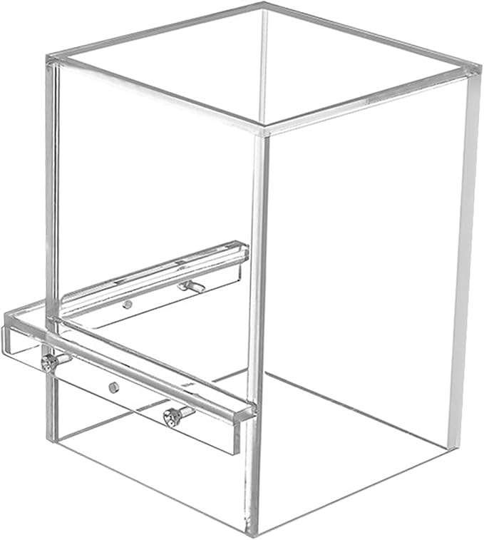 Negative Pressure Fish Tank Small Fish Breeding Box Portable Acrylic Fish Tank Aquarium Tank for Dorm Batnroom Tabletop Home