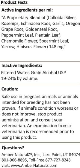 Amber NaturalZ Paxaid Digestive Rescue for Dogs and Puppies | Supports Normal Appetite, Gut Function, and Stool Consistency During Occasional Gastric Discomfort and Dietary Changes 1 Fluid Ounce