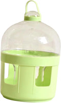 Pigeon Water Dispenser Bird Drinker Large Capacity Automatic Pet Water Pot Container Drinker Bottle for Parrot Lovebirds Duck, 2L
