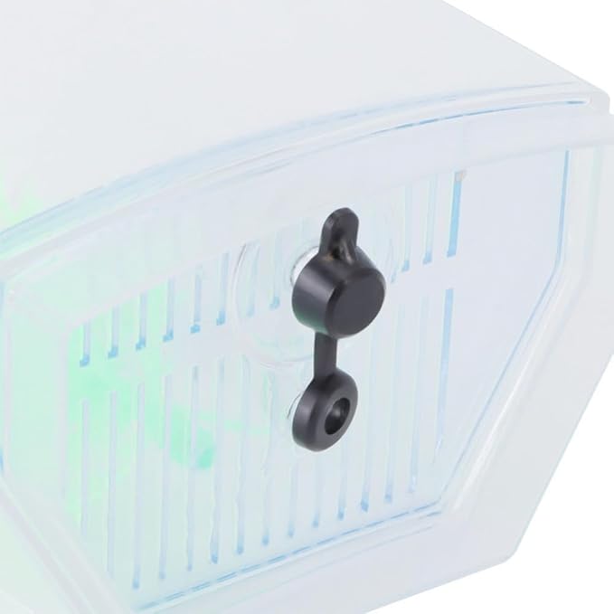 Mini Fish Breeding Box Acrylic Isolation Tank with Dirt Groove for Aquarium Fish Observation and Protection(Single)