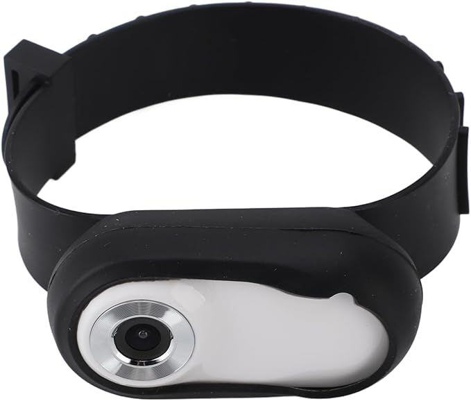POCREATION 1080P Pet Collar Camera, HD Mini Action Camera with 0.96 Inch LCD Display for Dog Cat Outdoor Indoor Video Recording