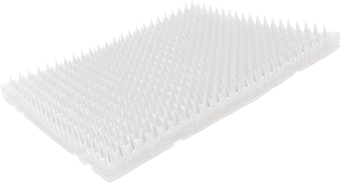 8Pcs Cat Mats, PVC Material Deterrent Scat Mat, Recyclable and Safe for Indoor Outdoor Use, Large Coverage to Protect Your Home from Unwanted Pets