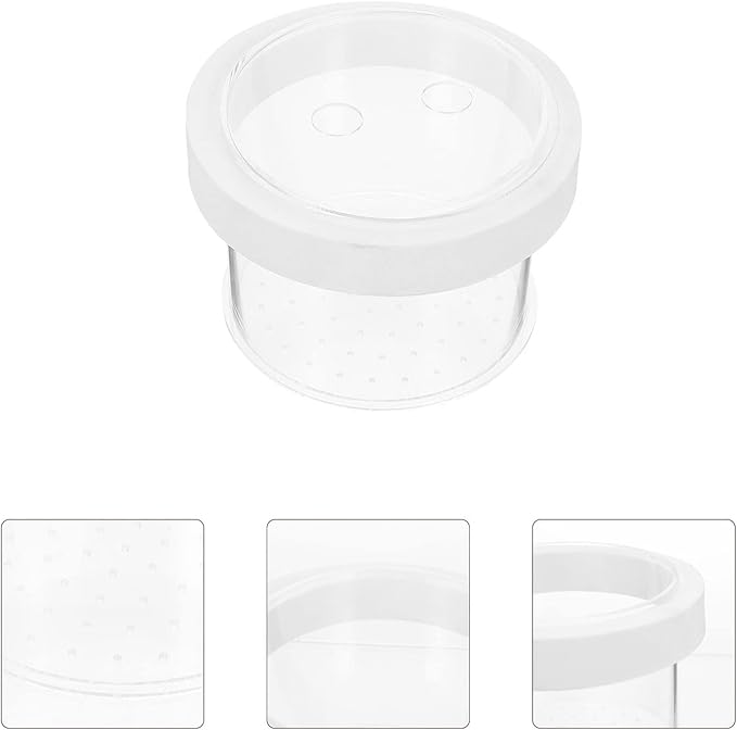 Mipcase Floating Fish Box Acrylic Aquarium Fish Breeding Box Guppies Hatching Incubator for Hatchery 10X10X8CM