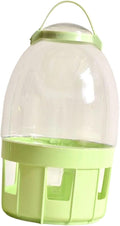 Pigeon Water Dispenser Bird Drinker Large Capacity Automatic Pet Water Pot Container Drinker Bottle for Parrot Lovebirds Duck, 10L