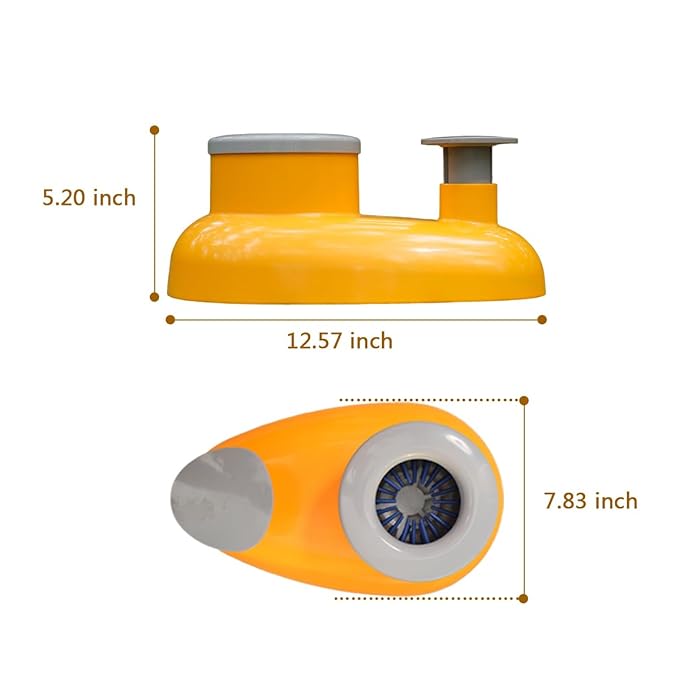 Pet Paw Cleaner Base for Full-Size Dogs with Claw Tray Design, Mechanical Dog Foot Washing Device (Small-Medium)