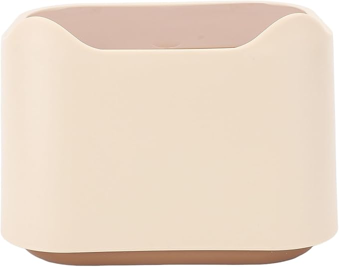 Cat Litter Trash Can, PP Material, Press Lid for Odor Control, Compact Waste Bin for Small Spaces