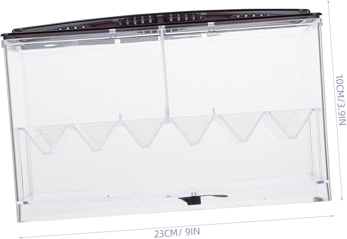 BESPORTBLE Acrylic Aquarium Breeding Box Fish Tank Isolator Multi-Function Incubation Case