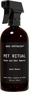 Muse Apothecary Complete Pet Stain and Odor Remover Enzyme Carpet Cleaner - Dog Stain Remover and Odor Neutralizer, Essential Oils Infused, Pet Stain Remover for Carpet - Pet Stain Carpet Cleaner 16oz