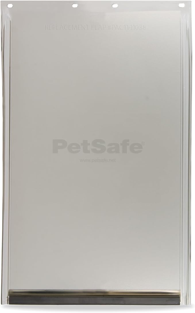 PetSafe Original Replacement Flap - Doggie Door Vinyl Replacement Flap for Sliding Glass Pet Door - Durable & Made with Non-Toxic Materials - 12 7/8" H x 8 1/8" W - Medium,(Pack of 6)