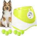 Interactive Dog Toys - Automatic Tennis Ball Launcher for Medium to Large Dogs, Outdoor Exercise & Training, Perfect Home Dog Toy 6 Ball (Fluorescent, Standard)