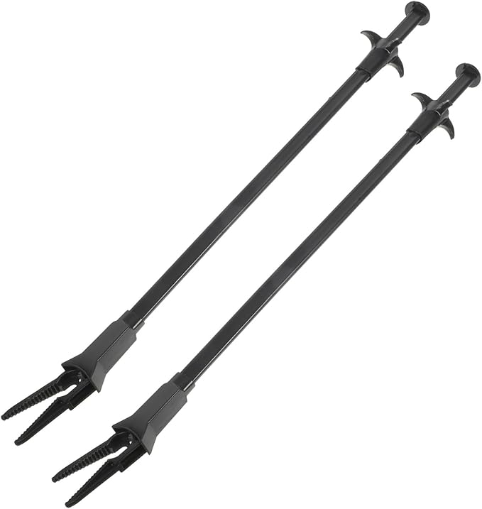 FRCOLOR 2pcs Aquatic Plant Cleaning Tweezers Durable Fish Tank Tongs for Easy Aquarium Maintenance Non-slip Design for Safe Handling of Items