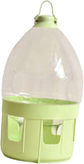 Pigeon Water Dispenser Bird Drinker Large Capacity Automatic Pet Water Pot Container Drinker Bottle for Parrot Lovebirds Duck, 4L