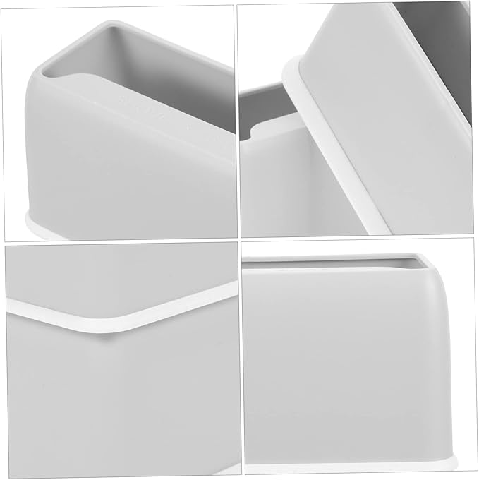 Mikikit 2pcs Convenient Cat Litter Scooper Holders Base Organizes Indoor Litter Area Easy Disposal of Waste Grey Design