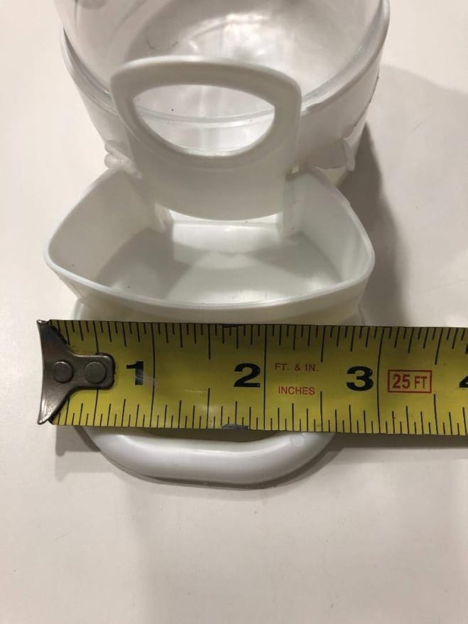 Pet Bird Hamster Automatic Hanging Feeder Water Food Silo Dispenser Feeder Parrot Parakeet Budgie Cockatiel