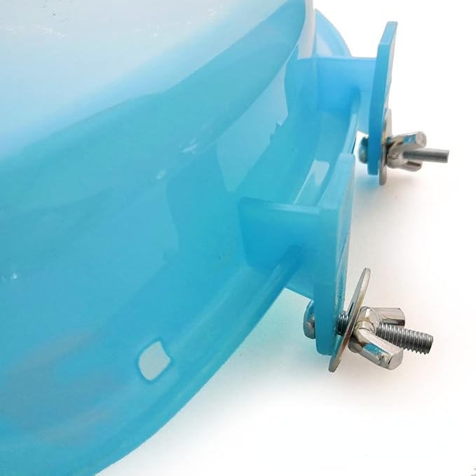 Bird Bathtub with Mirror Portable Bird Bath Bird Bathroom for Pet Parrots Bathing Tub Bath Box Bird Shower Bathtub Bird Cage Accessories (with Double Sided Mirror)