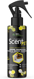 PET Urine Remover for Dogs & Cats, Eliminates Odors & Stains, 98% Natural Ingredients, Safe for Pets & Home, Bio-Active Enzymes + Long-Lasting Fresh Scent, Carpet, Floors & Furniture (200mL)