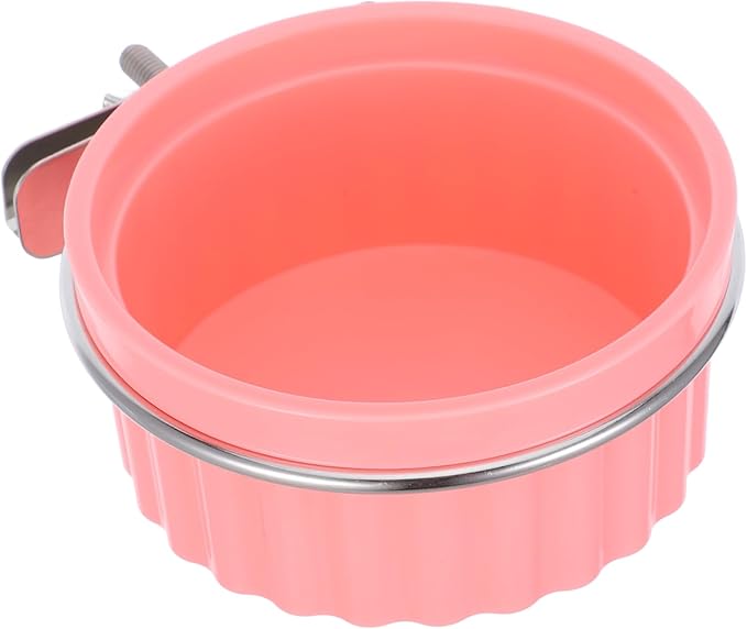 Stainless Steel Parrot Food Bowl Parrot Feeding Bowls for Cage Bird Feeders Bird Feeding Watering Supplies