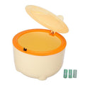 1set Cat Litter Disposal Bin Lid Capacity Trash Can for Pet Waste Reusable Trash Bin for Bathrooms Offices