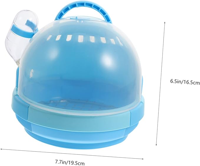 KESYOO 1Set Portable Bird Travel Cage Handheld Parrot Carrier with Cover for Birds Hamsters Durable Easy to Clean Design for