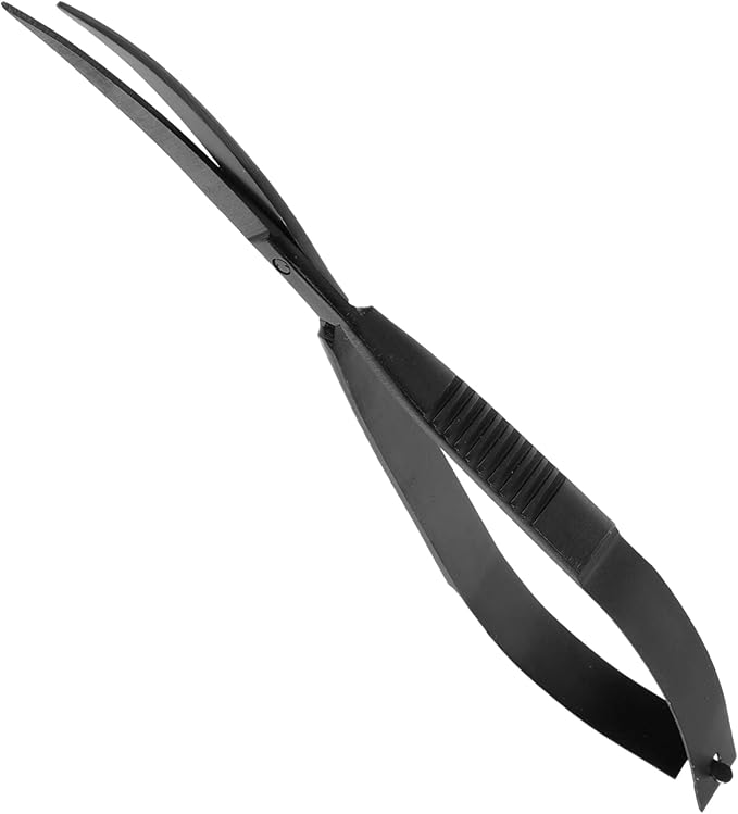 Mipcase 3pcs Aquatic Plant Scissors Curved Spring Trimmer for Fish Tank Maintenance Resistant Tool for Aquarium Plant Pruning and Trimming