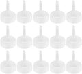POPETPOP 15pcs Plastic Shrimp Hatching Cap for Aquarium Fish Tank Easy to Install Convenient Feeding Compatible Bottles for Shrimp Breeding