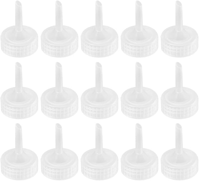 POPETPOP 15pcs Plastic Shrimp Hatching Cap for Aquarium Fish Tank Easy to Install Convenient Feeding Compatible Bottles for Shrimp Breeding